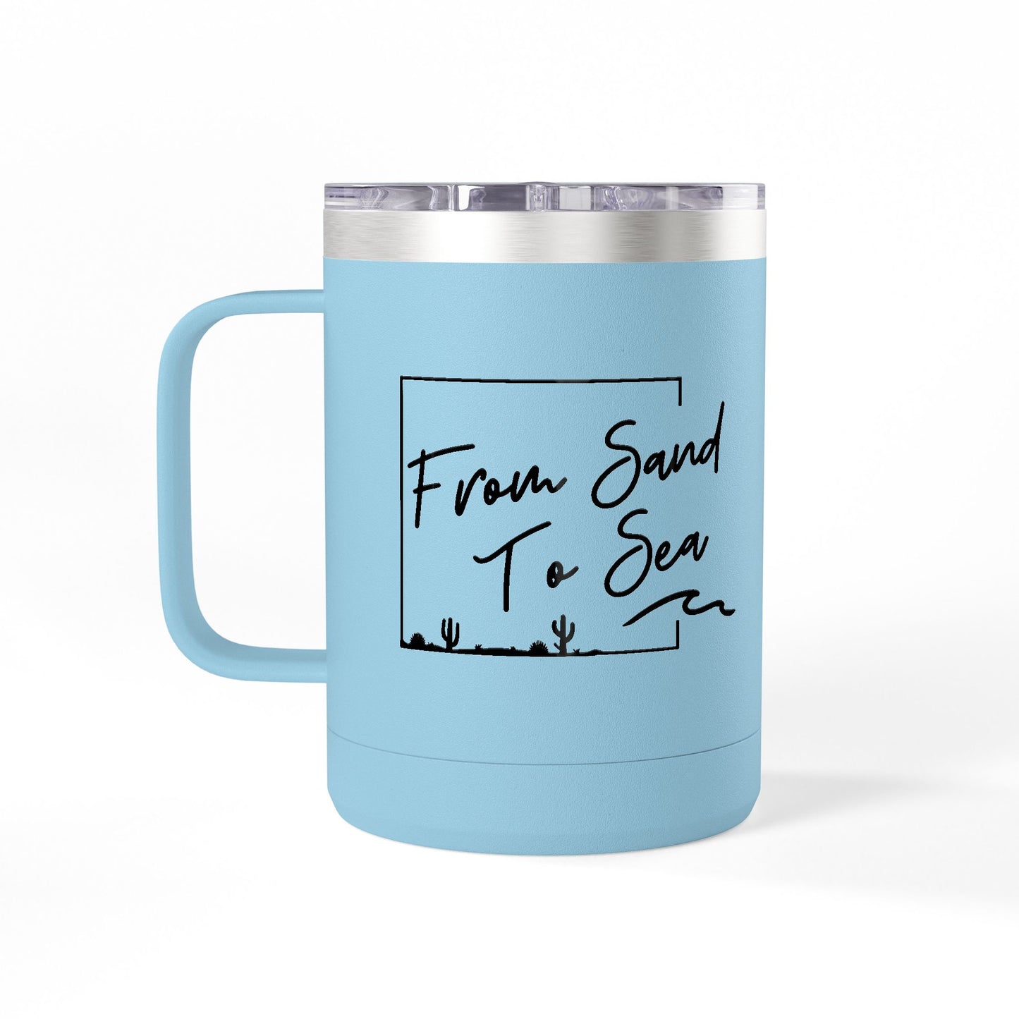 Camp Coffee Mug Tumbler - 15oz