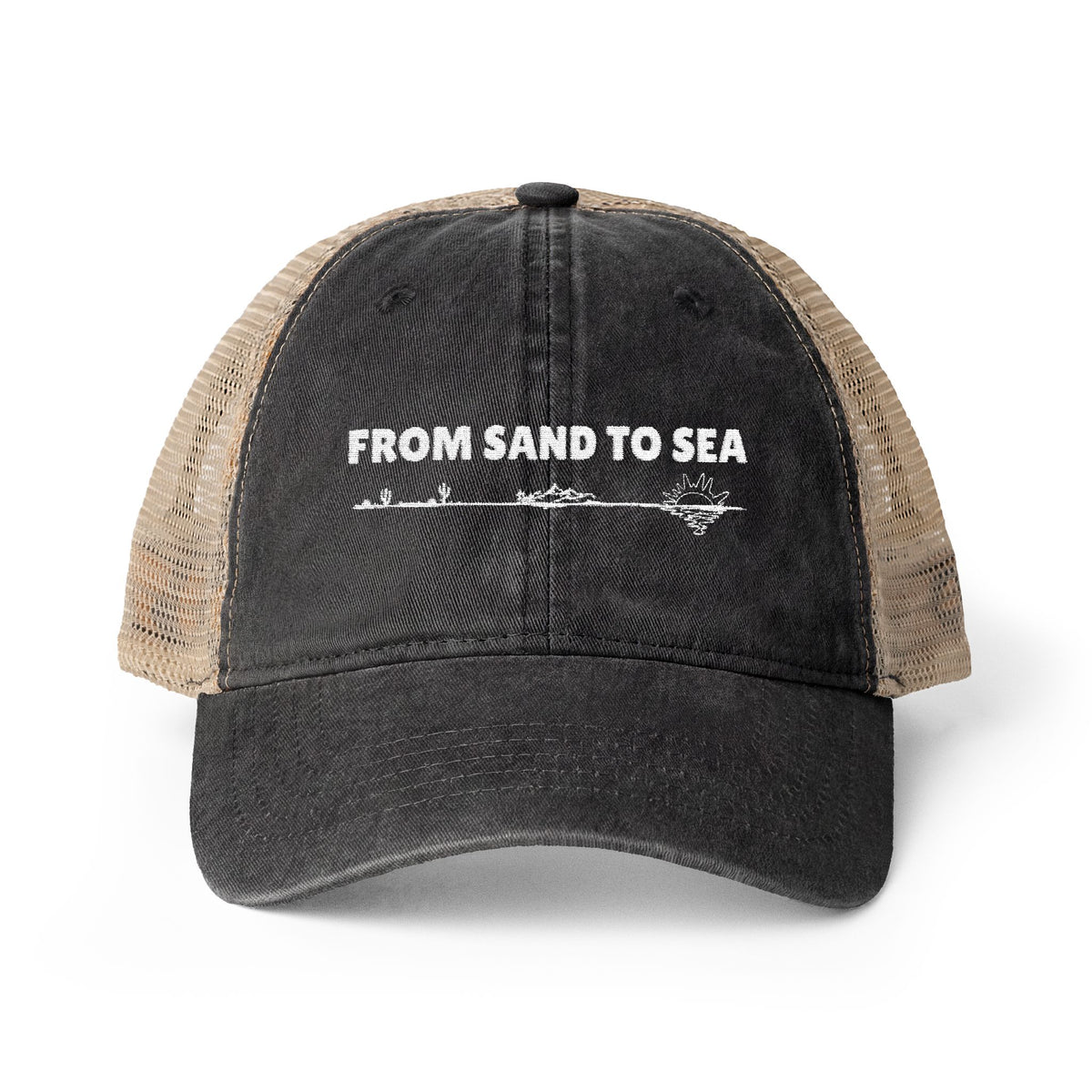 From Sand To Sea Ponytail Hat