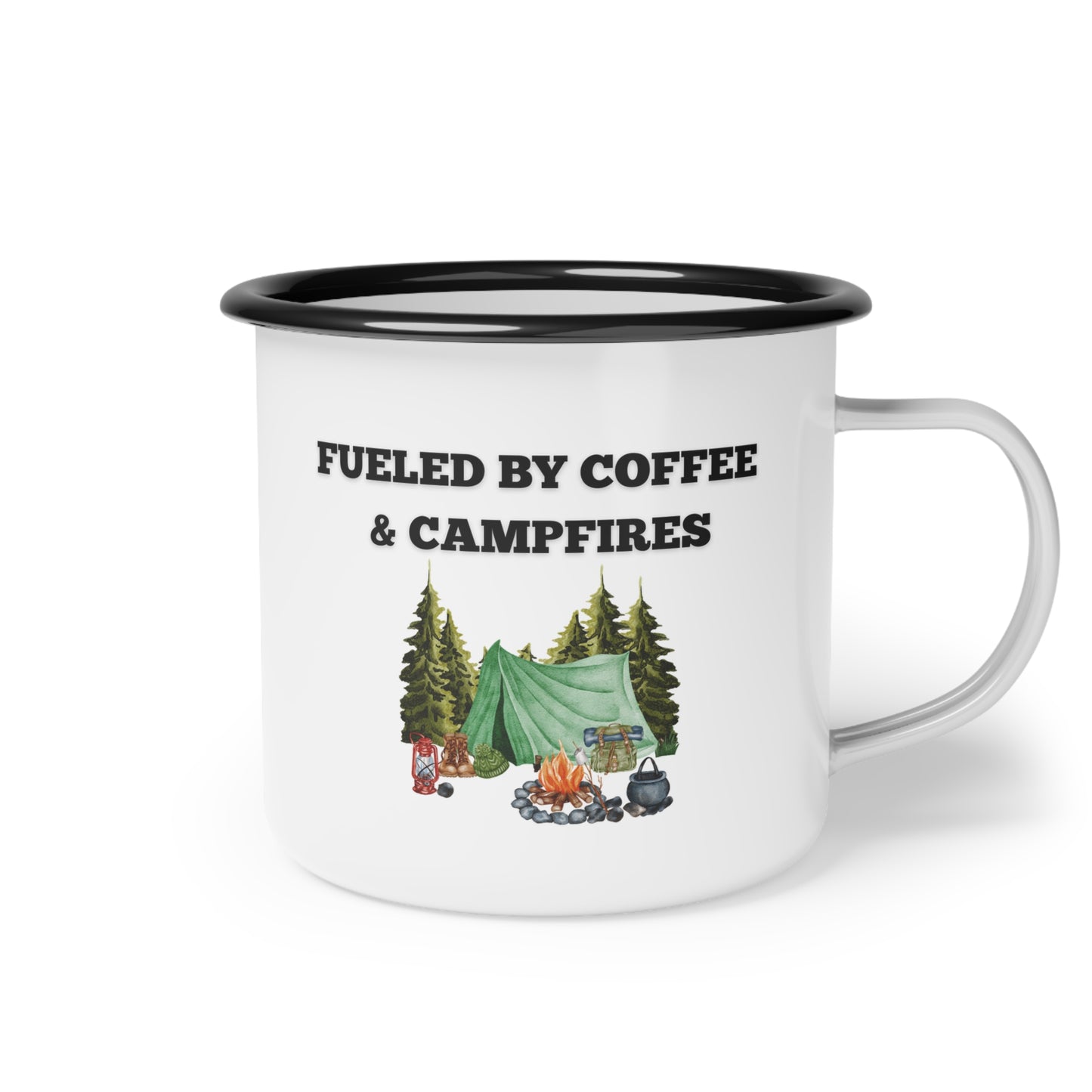 Fueled By Coffee Camp Cup