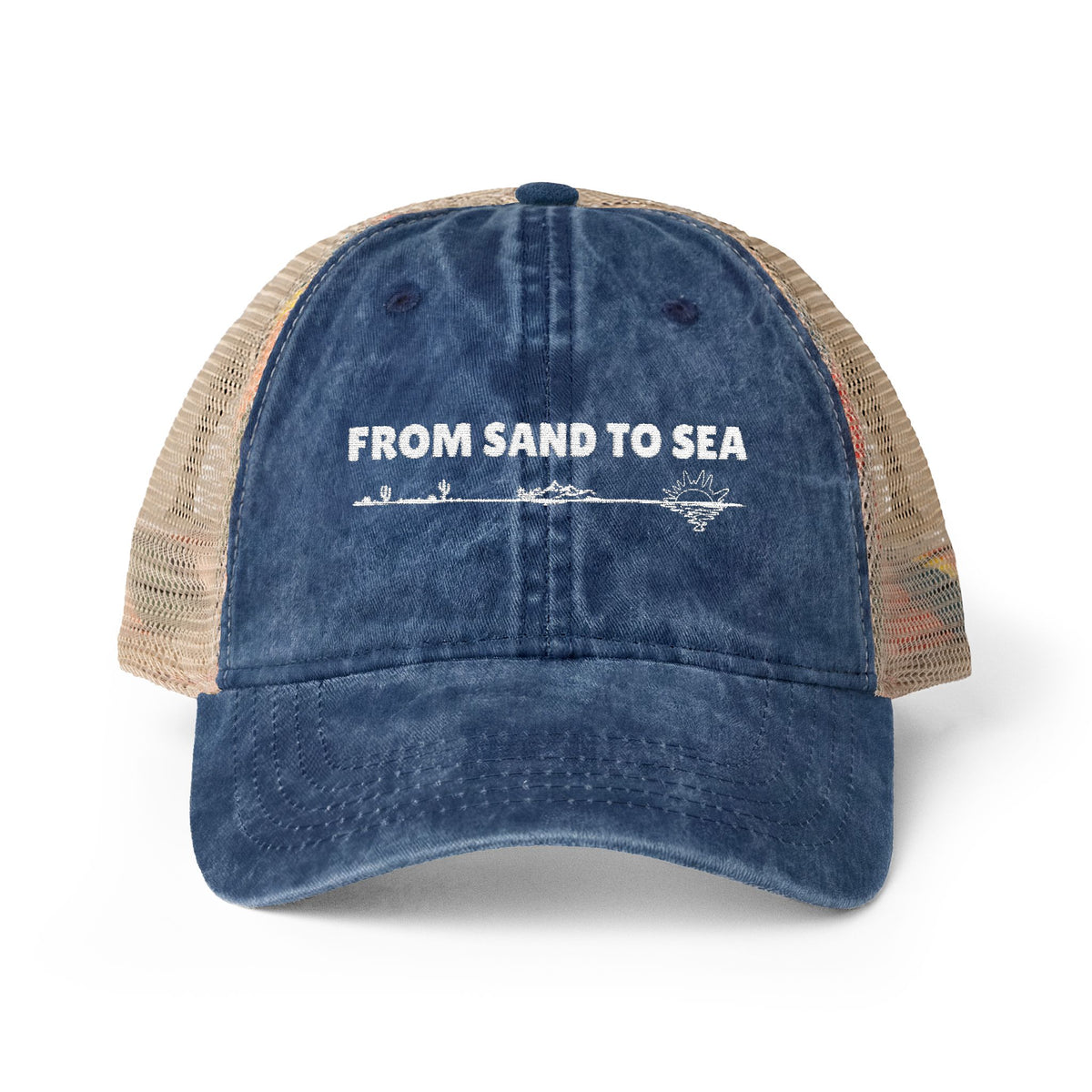 From Sand To Sea Ponytail Hat