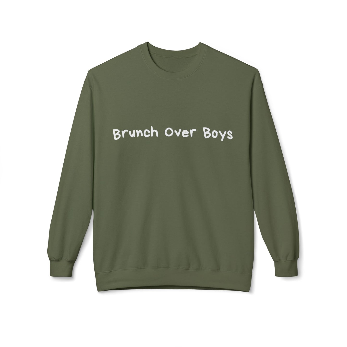 Brunch Over Boys Sweater (White Font)