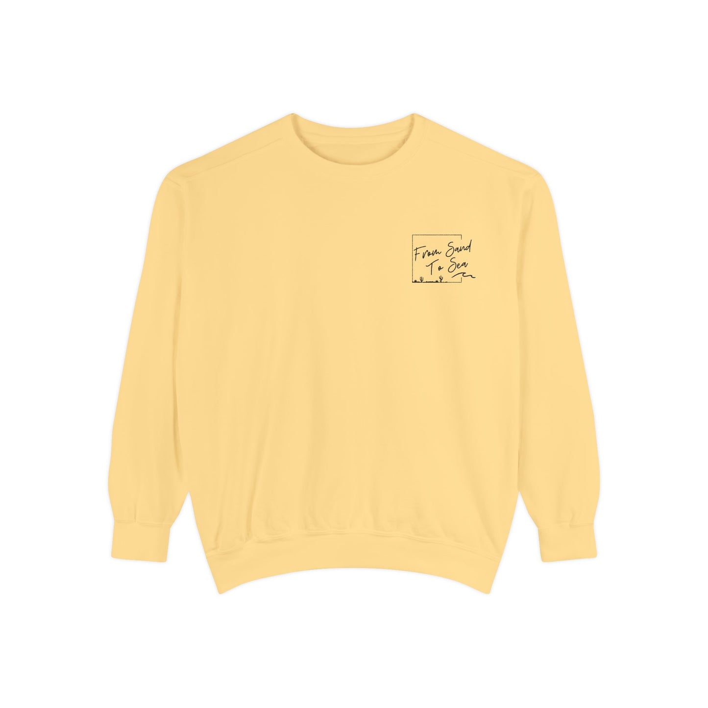 Never Look Back Crew Neck Sweatshirt