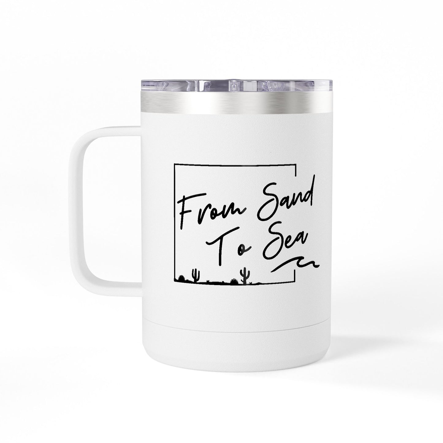 Camp Coffee Mug Tumbler - 15oz