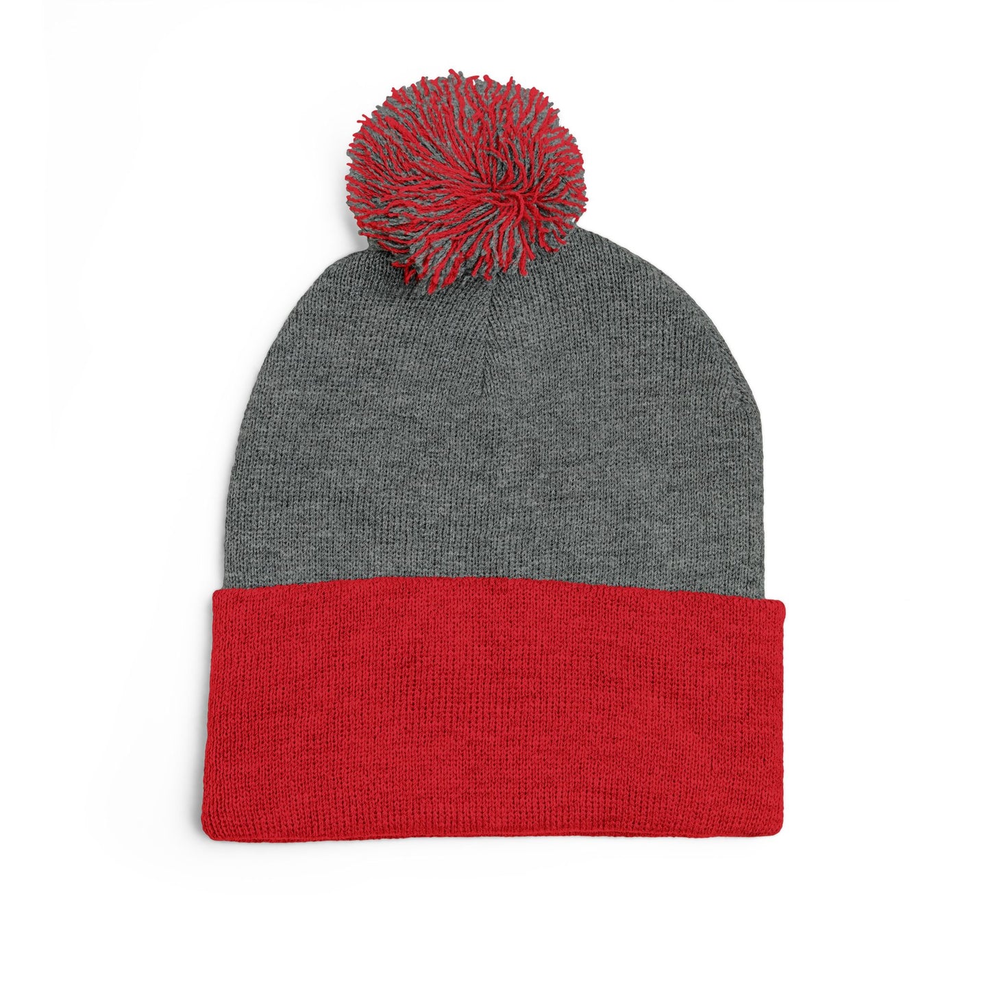 Pom-Pom Knit Beanie