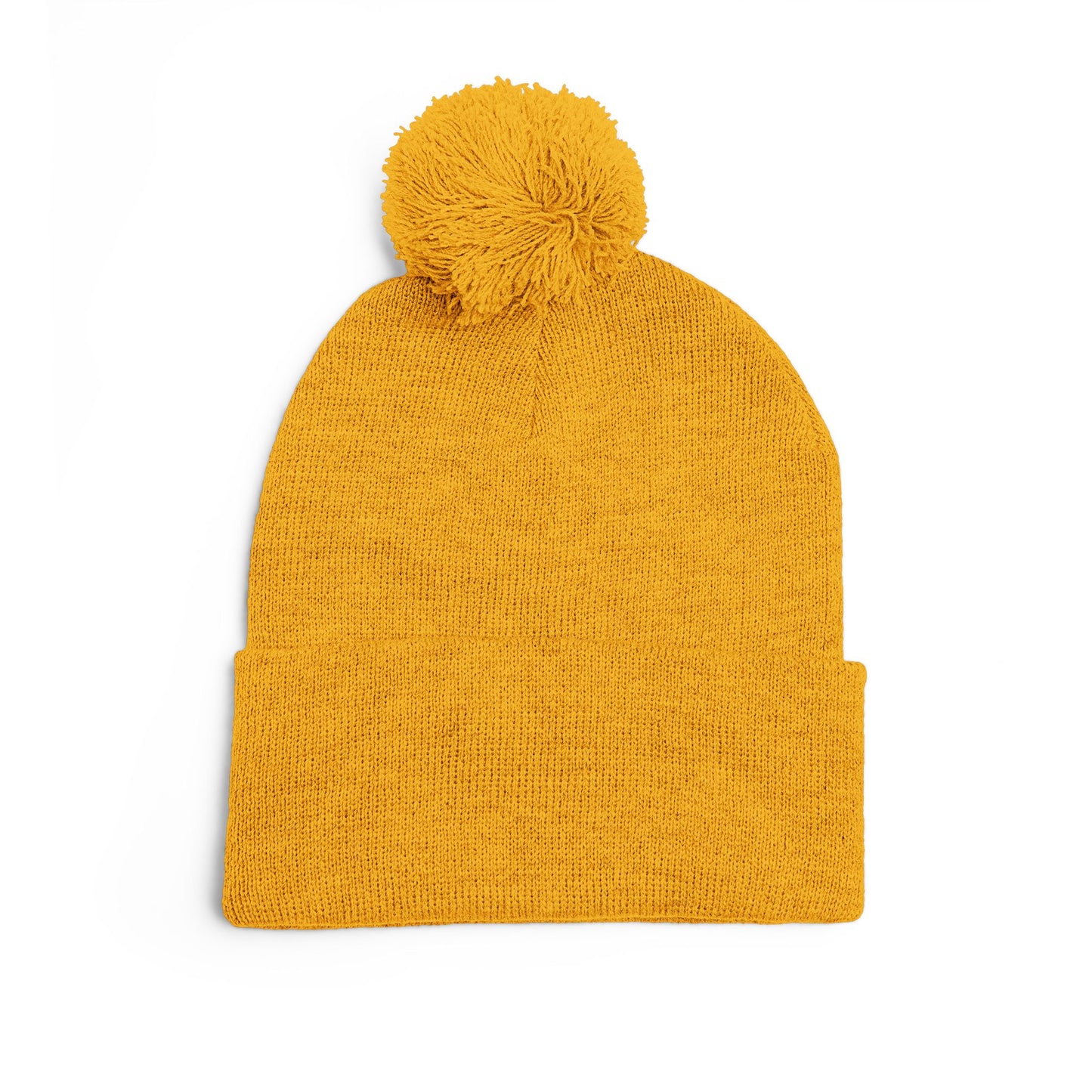 Pom-Pom Knit Beanie