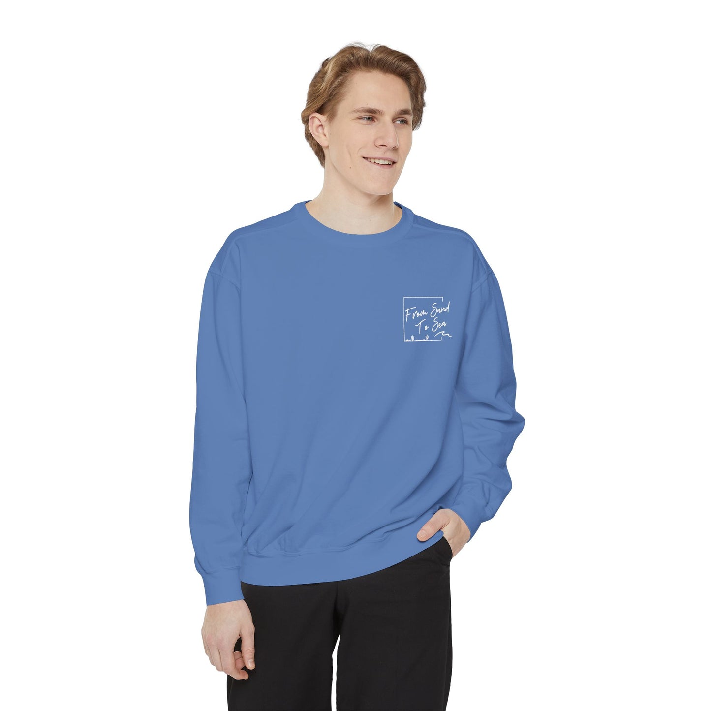 Never Look Back Crew Neck Sweatshirt