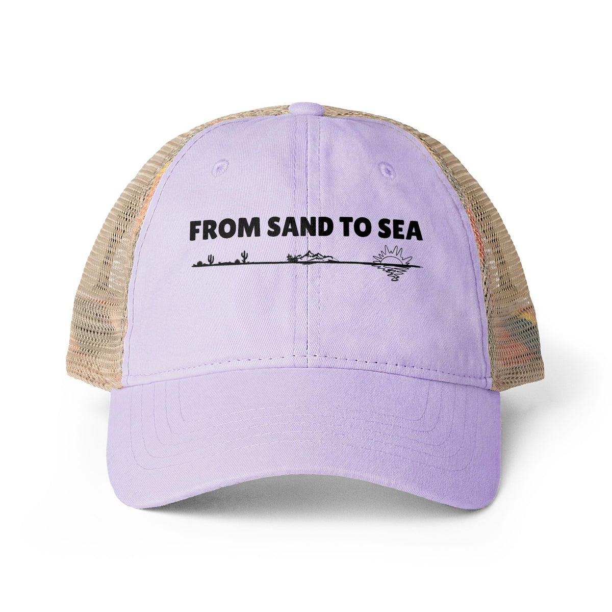 From Sand To Sea Ponytail Cap