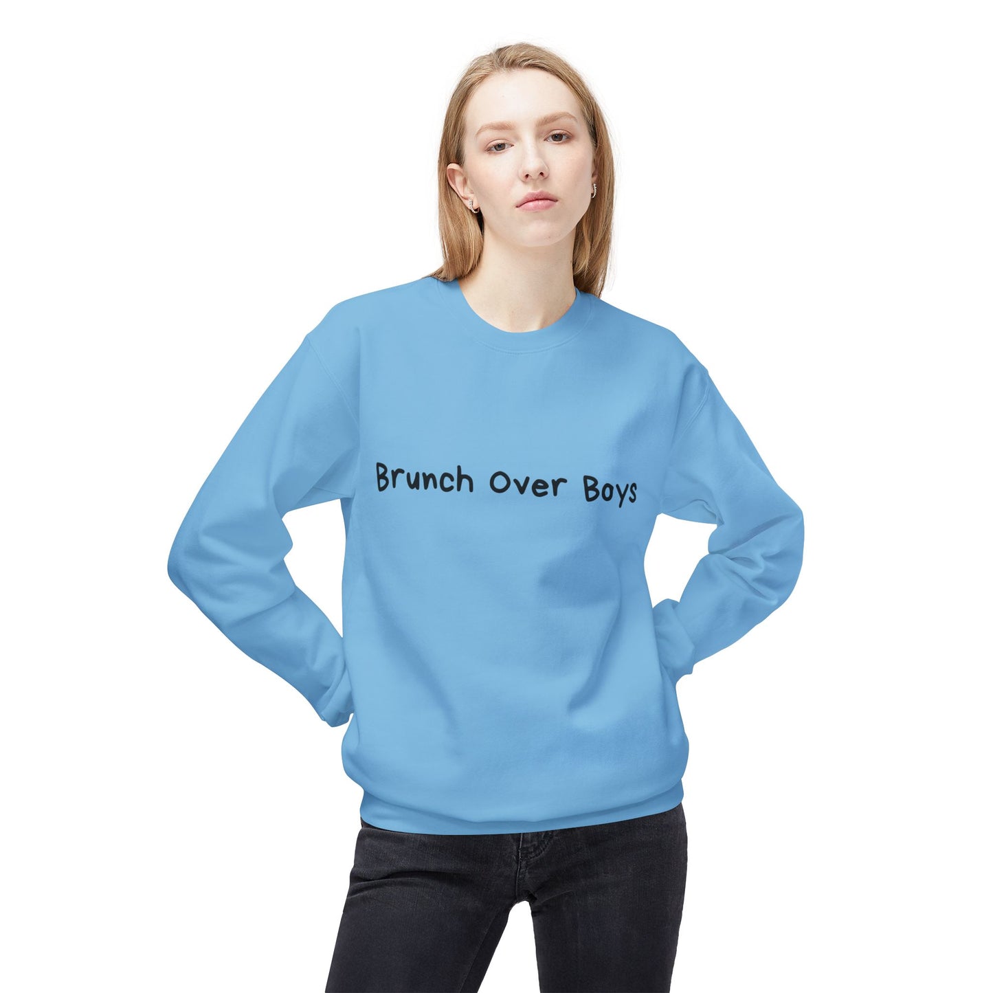 Brunch Over Boys Sweater (Black Font)