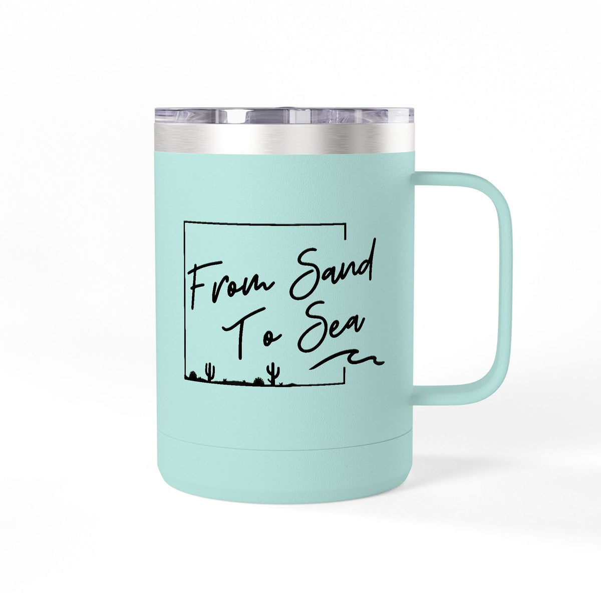 Camp Coffee Mug Tumbler - 15oz