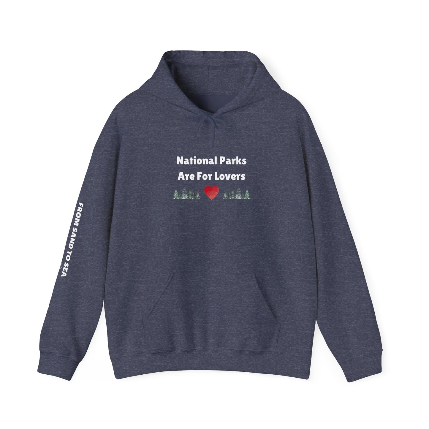National Parks Hoodie (White Font)