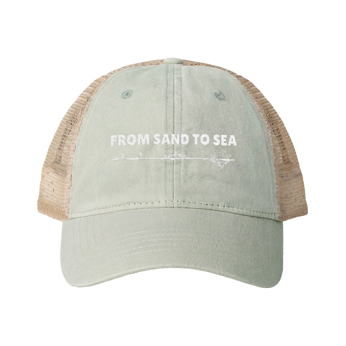 From Sand To Sea Ponytail Hat