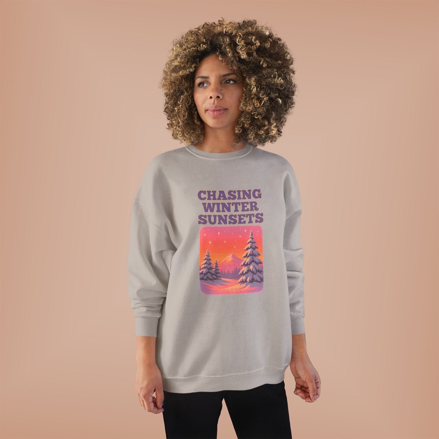 Chasing Winter Sunsets Sweatshirt