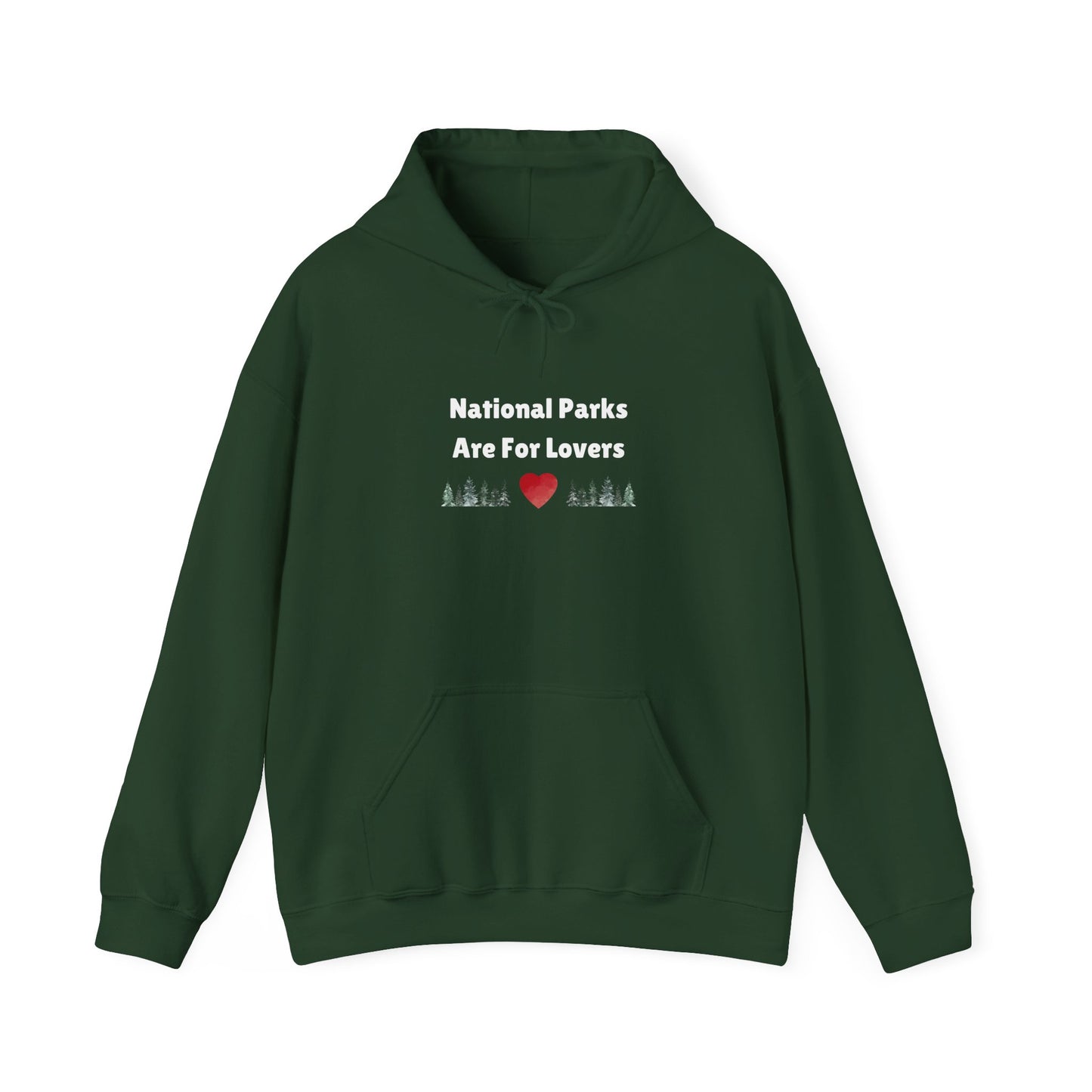 National Parks Hoodie (White Font)