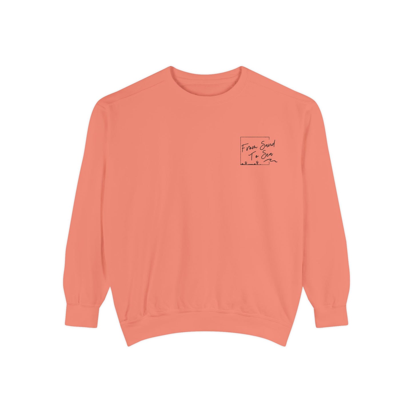 Never Look Back Crew Neck Sweatshirt