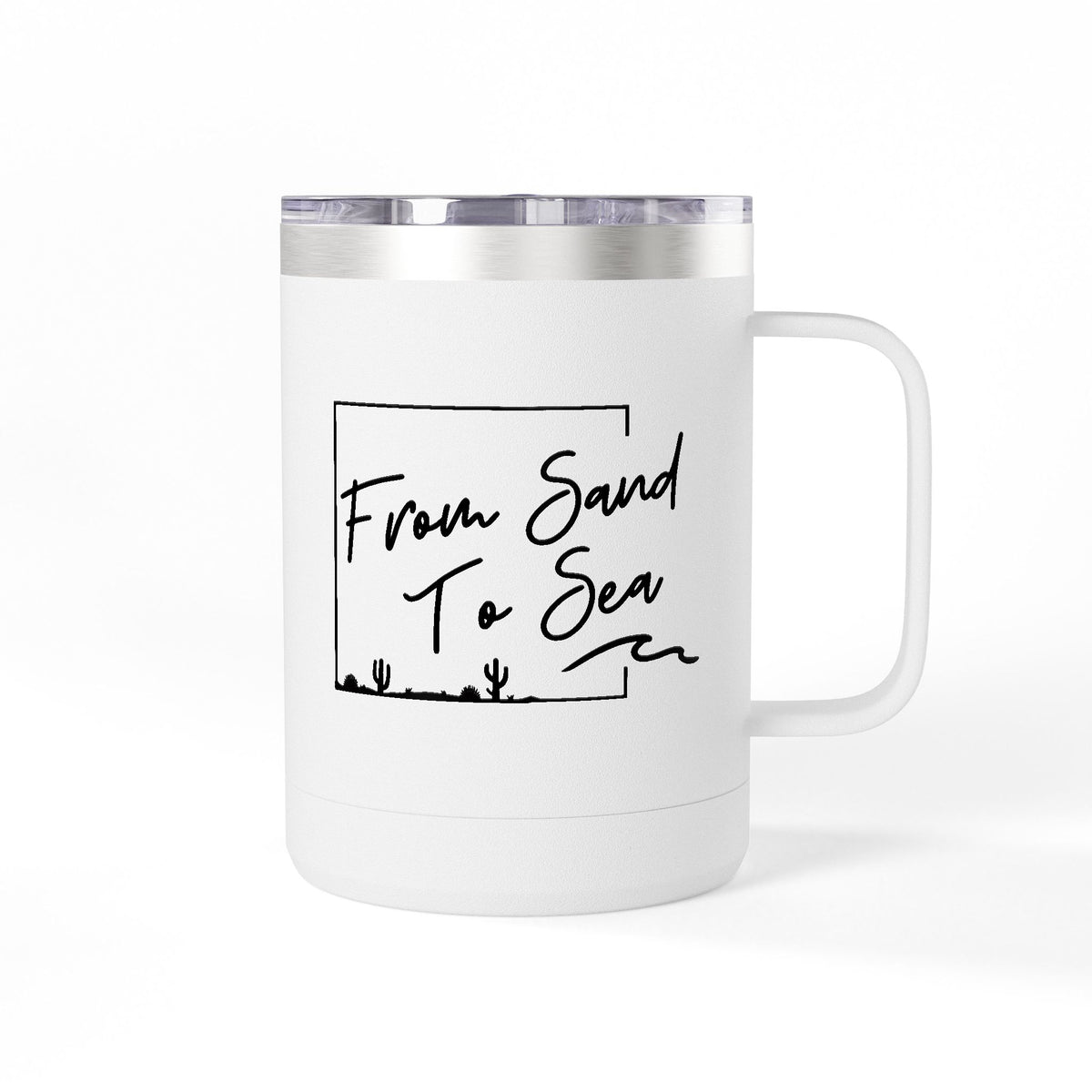 Camp Coffee Mug Tumbler - 15oz