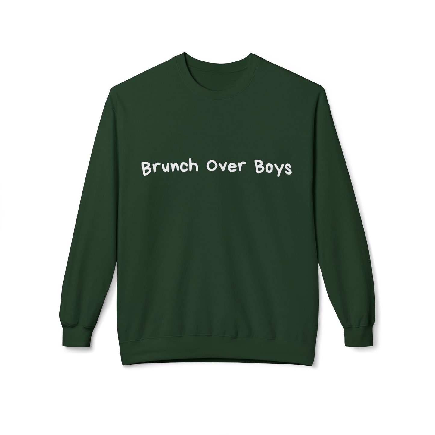 Brunch Over Boys Sweater (White Font)