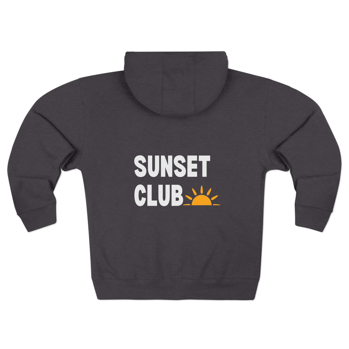 Sunset Club Zip Up Hoodie