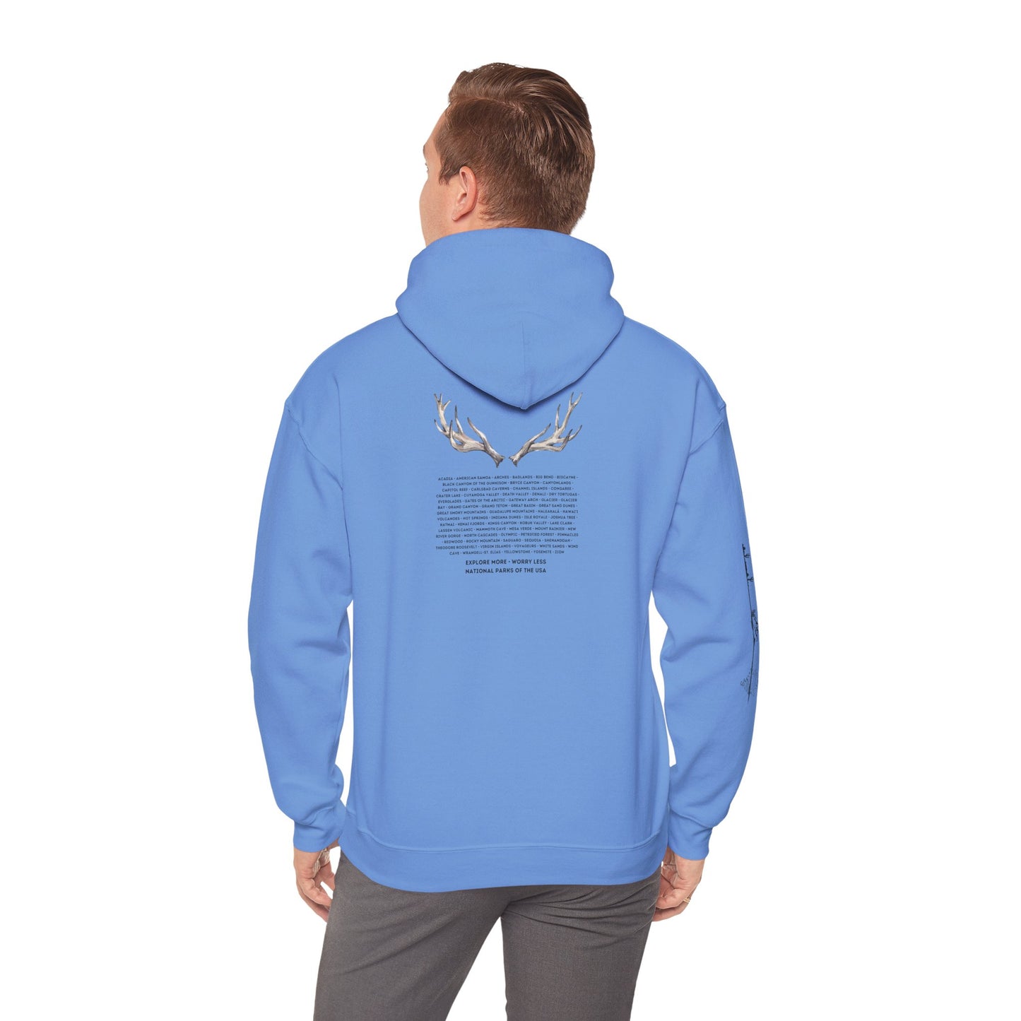 National Parks Hoodie (Black Font)