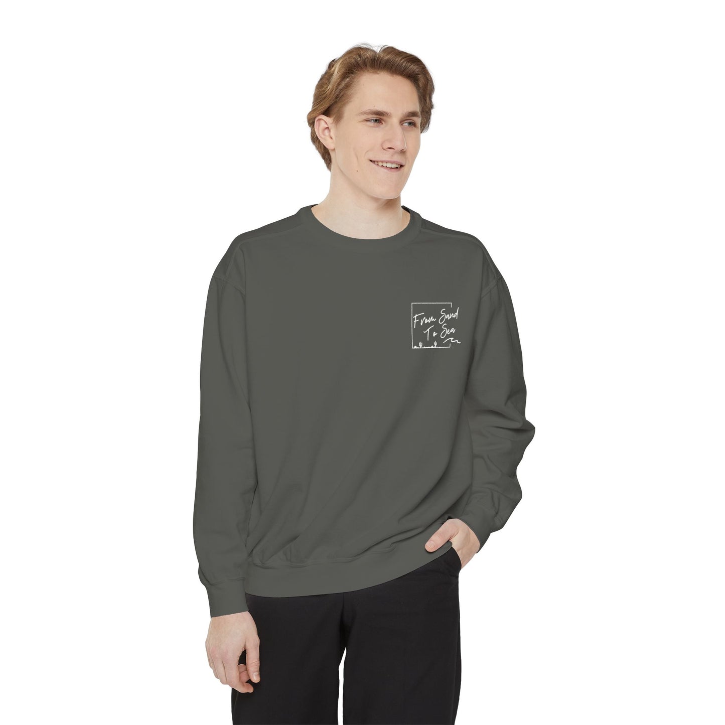 Never Look Back Crew Neck Sweatshirt