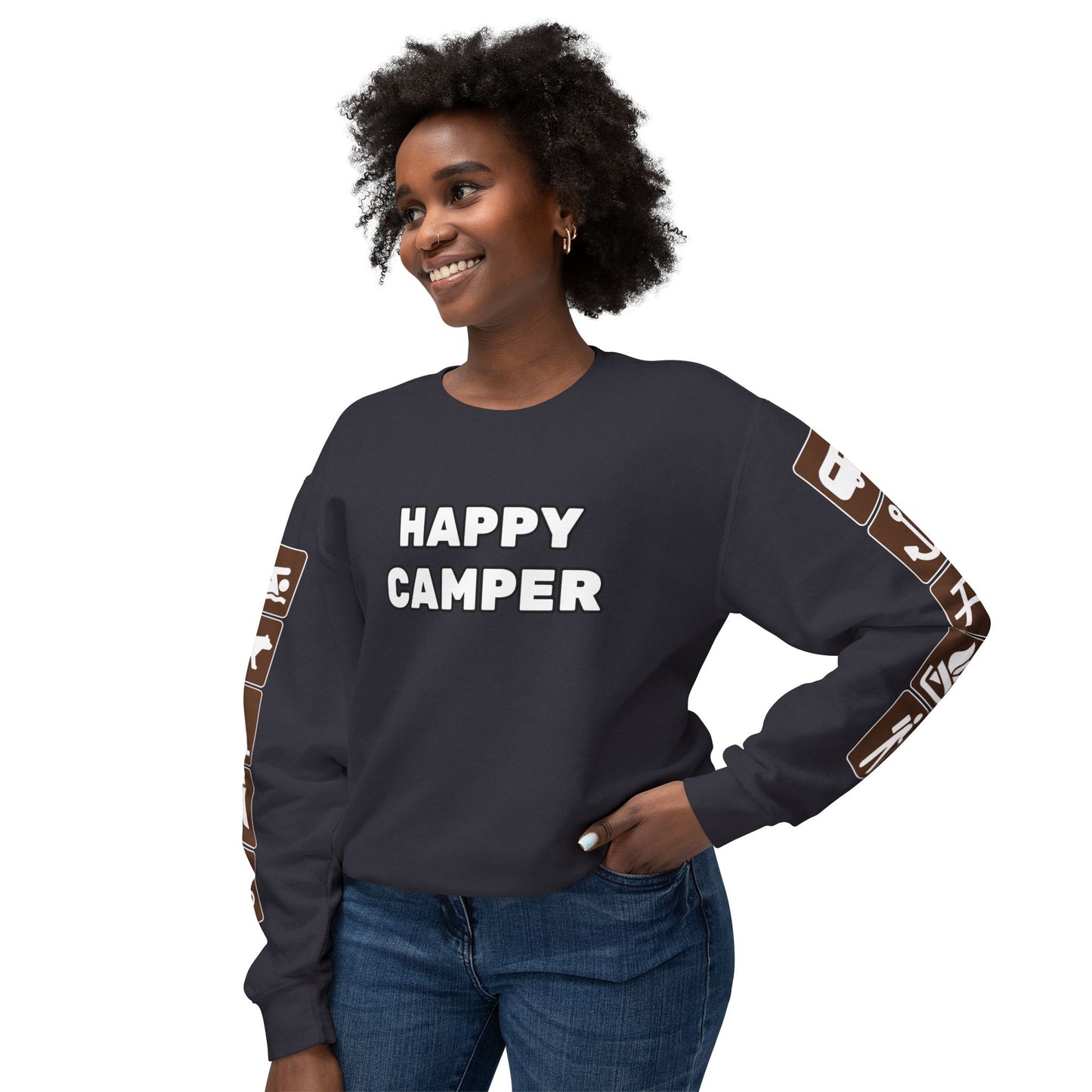 Happy Camper Long Sleeve Shirt