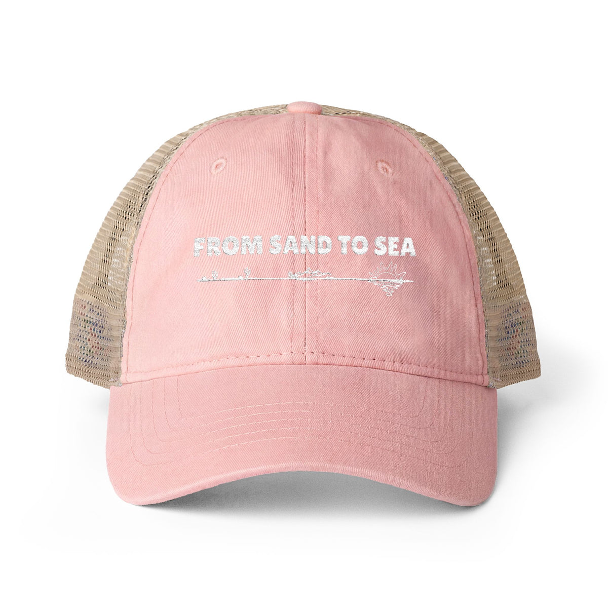 From Sand To Sea Ponytail Hat