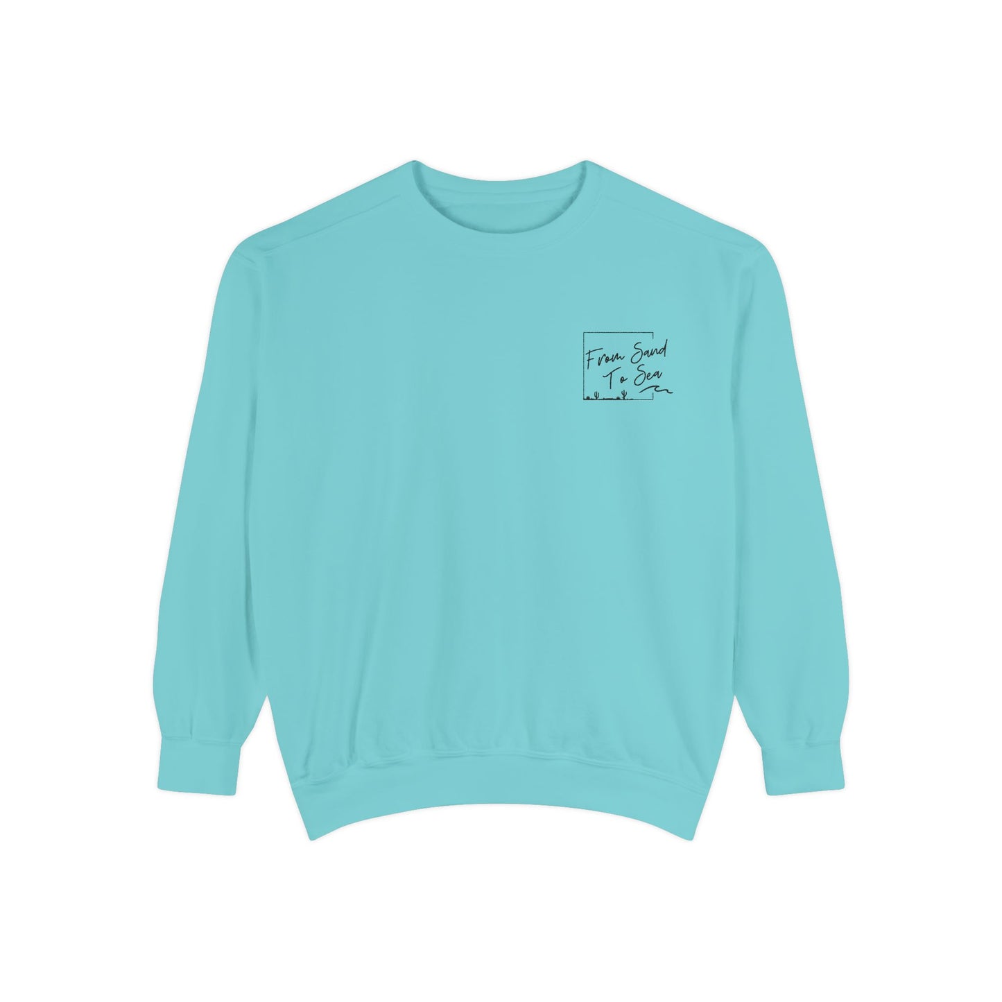 Never Look Back Crew Neck Sweatshirt